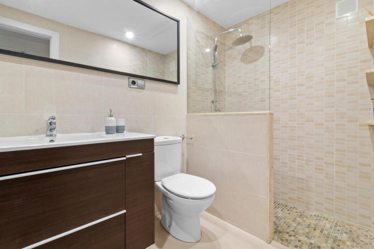 Apartment Big Privat Terrace Calafell Beach Free Parking Exterior foto