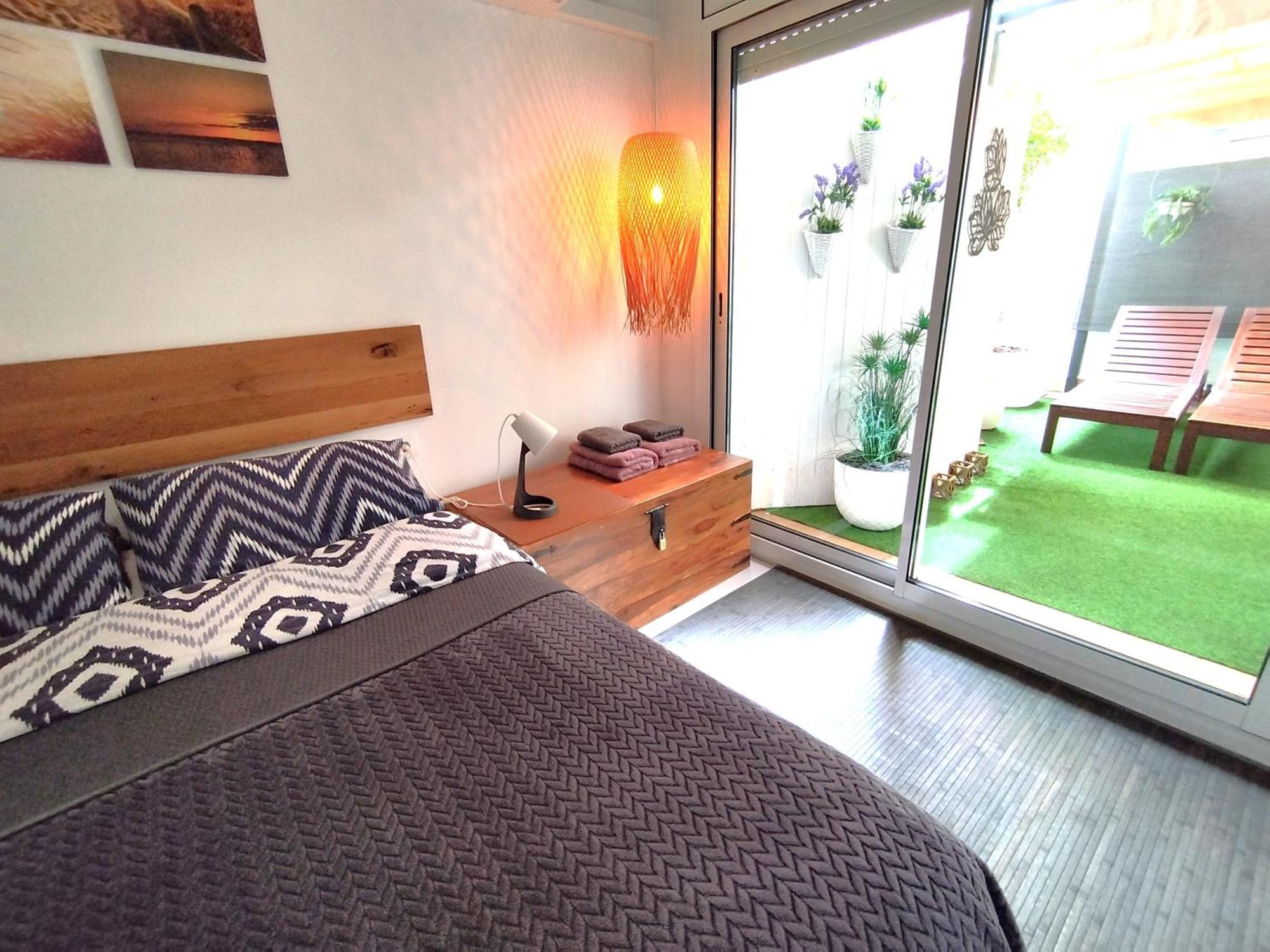 Apartment Big Privat Terrace Calafell Beach Free Parking Exterior foto